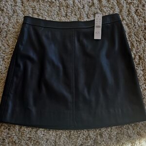 J. Crew Black Mini Skirt